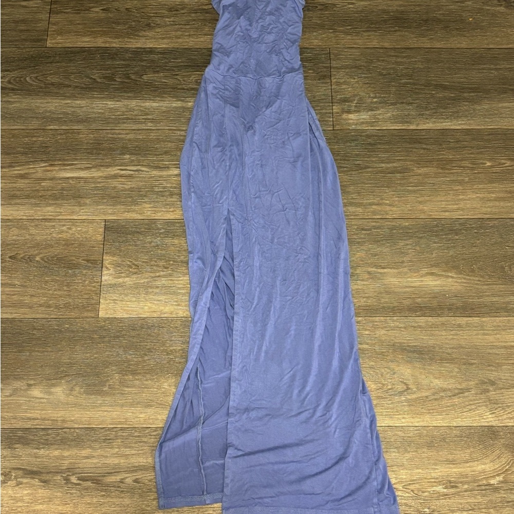SHEIN Maxi Gown with Criss Cross tie